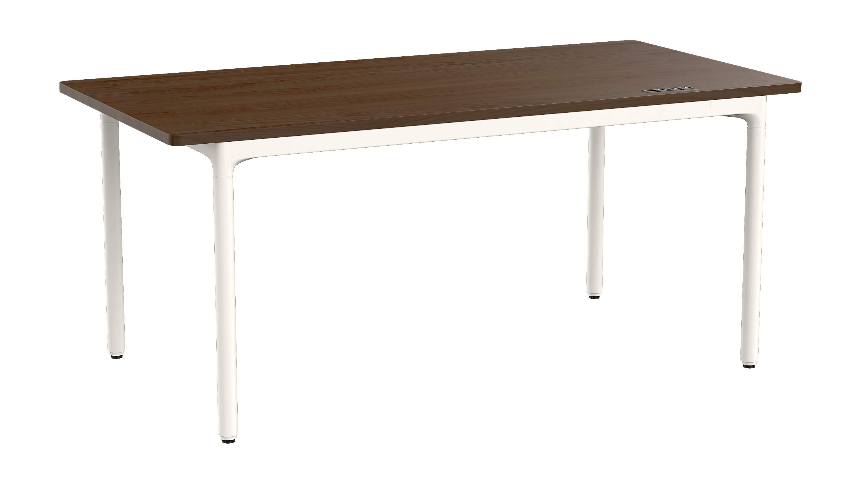 【1点モノ、早い者勝ち】Rasical Table ナチュラル×ウォルナット140cm 4モーター搭載の電動昇降テーブル