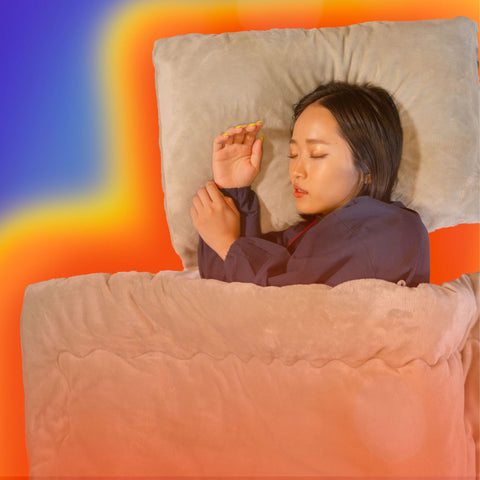 寒い冬もこれ一枚！宇宙断熱×先端技術、わずか3cmで軽くて暖かい、快適睡眠 「フェアリーノヴァ掛け布団 Sun」 by HeatEther™【即納】