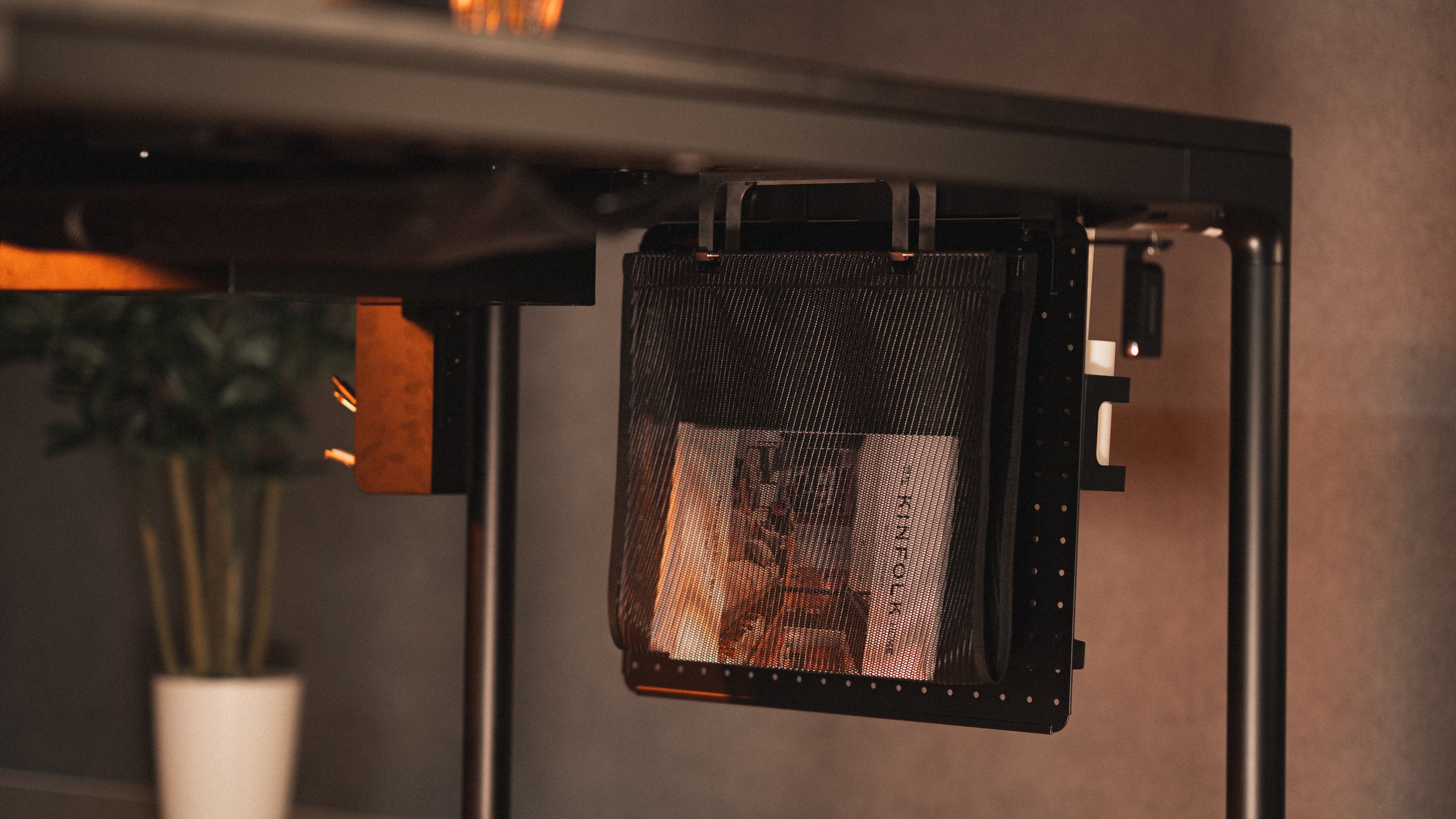 【1点モノ、早い者勝ち】Rasical Table ナチュラル×ウォルナット140cm 4モーター搭載の電動昇降テーブル