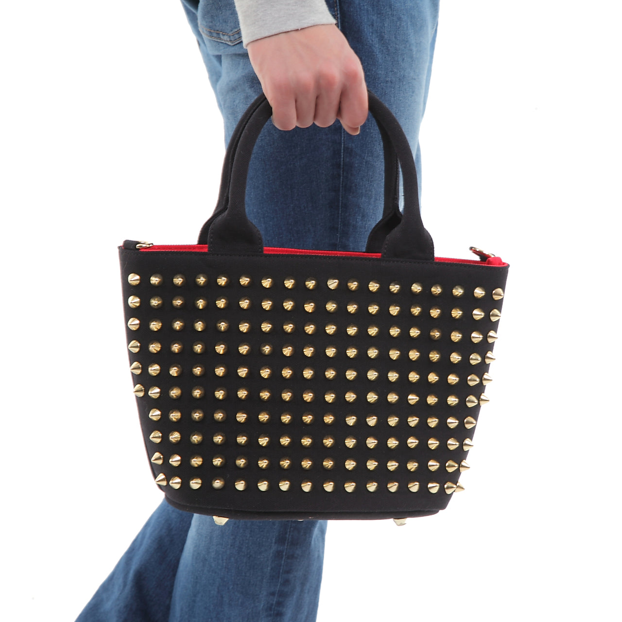 【早い者勝ちアウトレット】エキドナ トゲトゲ スタッズバッグ ハリートート