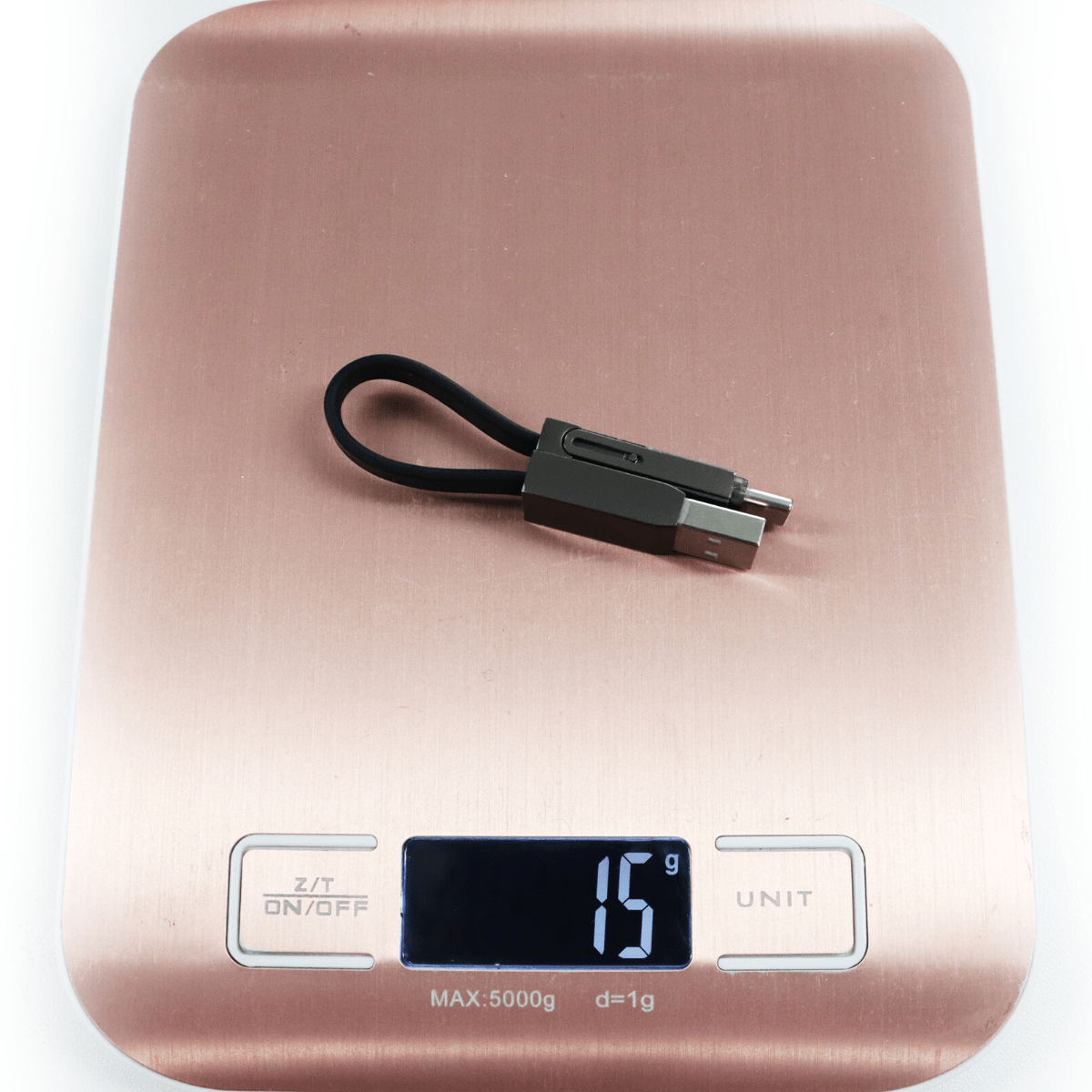 これ1つでAndroidもiPhoneも対応可能!極小USBケーブル「ミニル」TypeC変換コネクタ付き - RASICAL