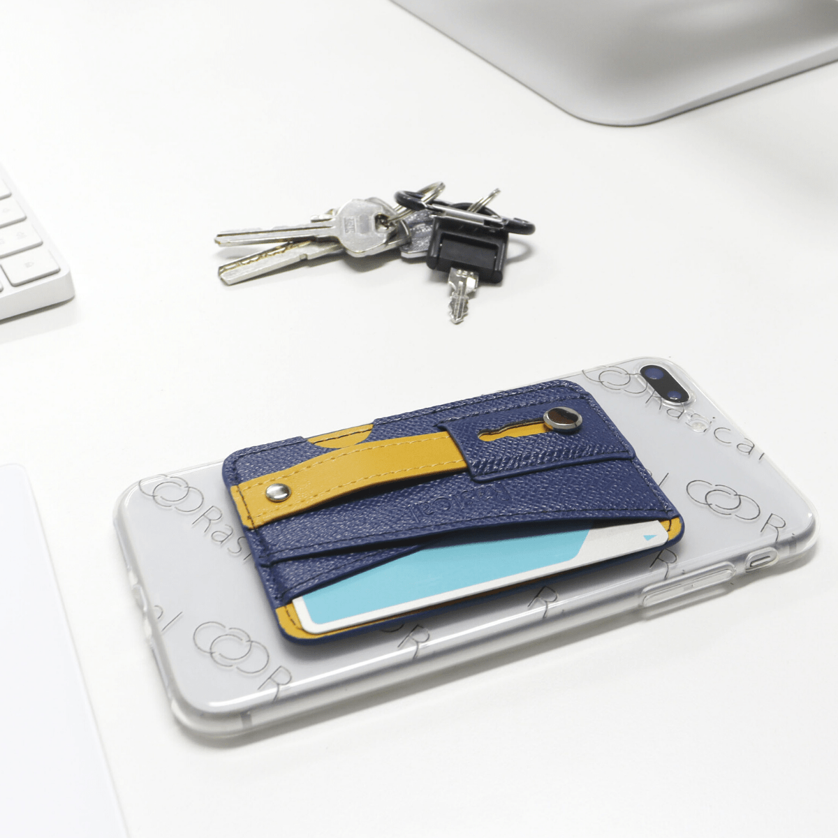 スマホを財布に スマホ貼付型多機能ウォレット「ピタロス」 - RASICAL