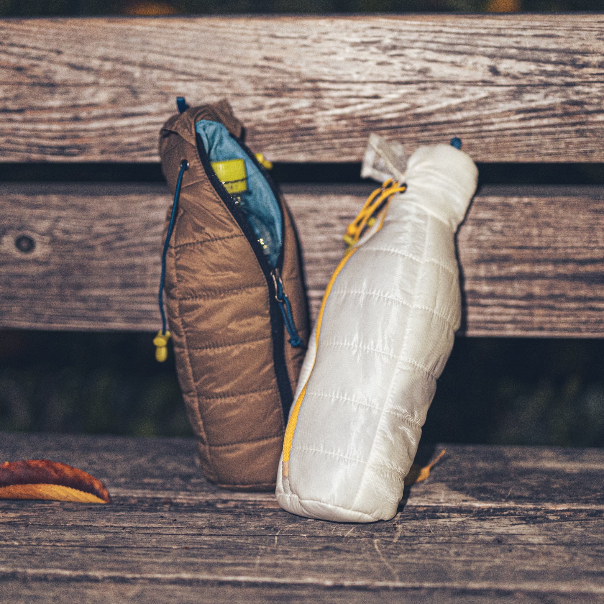 宇宙服断熱、毎日にワクワクを与える、持ち運べる寝袋型ポーチ 「フェアリーノヴァ ミニシュラフ」【完売】