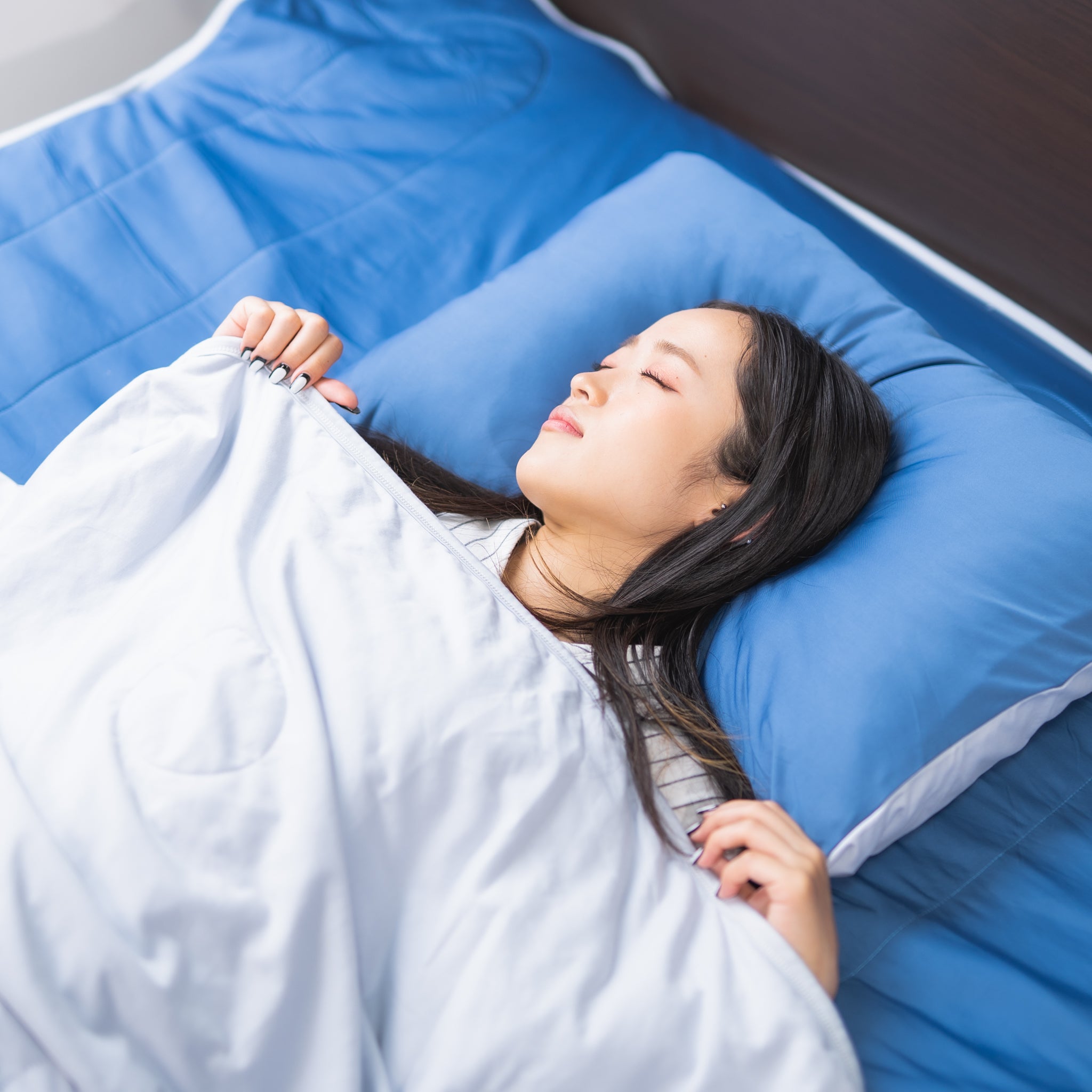 【早い者勝ちアウトレット】毎日快適!宇宙服×先端技術×接触冷感、薄くて洗える「フェアリーノヴァ掛け布団 Moon」 by HeatEther™