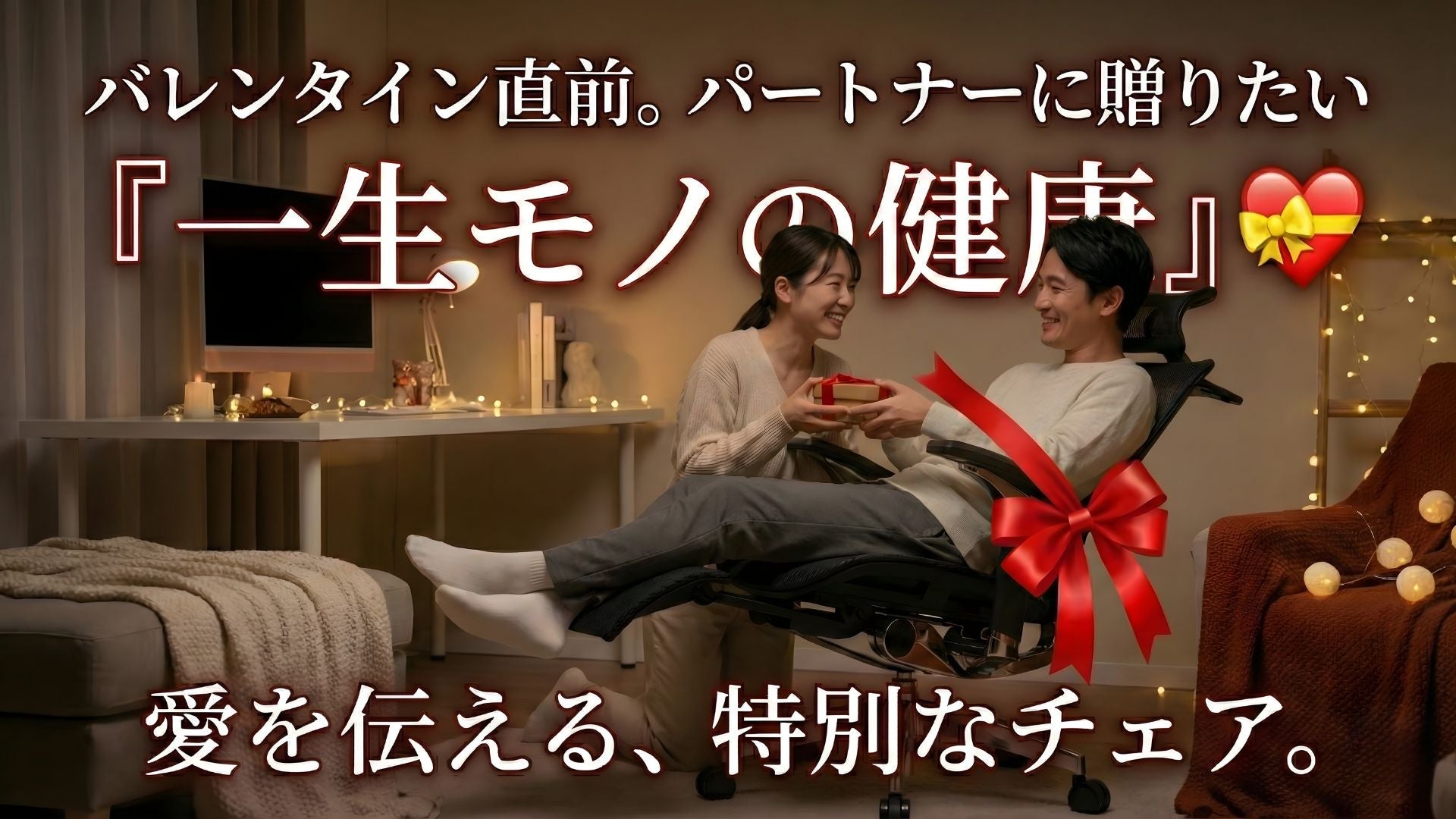 バレンタイン直前。パートナーに贈りたい「一生モノの健康」💝