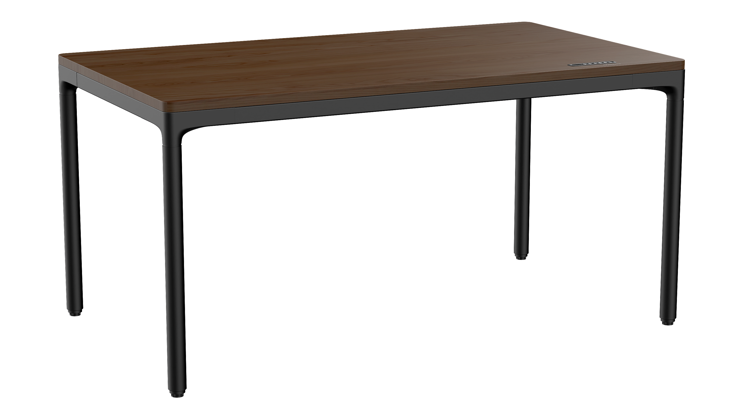 【１点モノ、早い者勝ち】Rasical Table ナチュラル×ウォルナット140cm 4モーター搭載の電動昇降テーブル