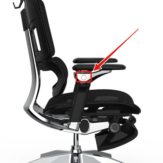 Rasical Chair用 7Dアームレストの側面丸フタ1点 (カラー共通)