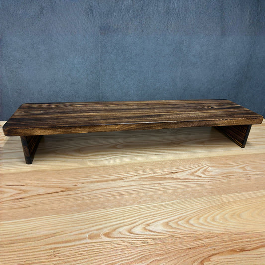 【１点モノ、早い者勝ち】Rasical Shelf 天板脚 全て焼入れ バーンドウッド 85cm