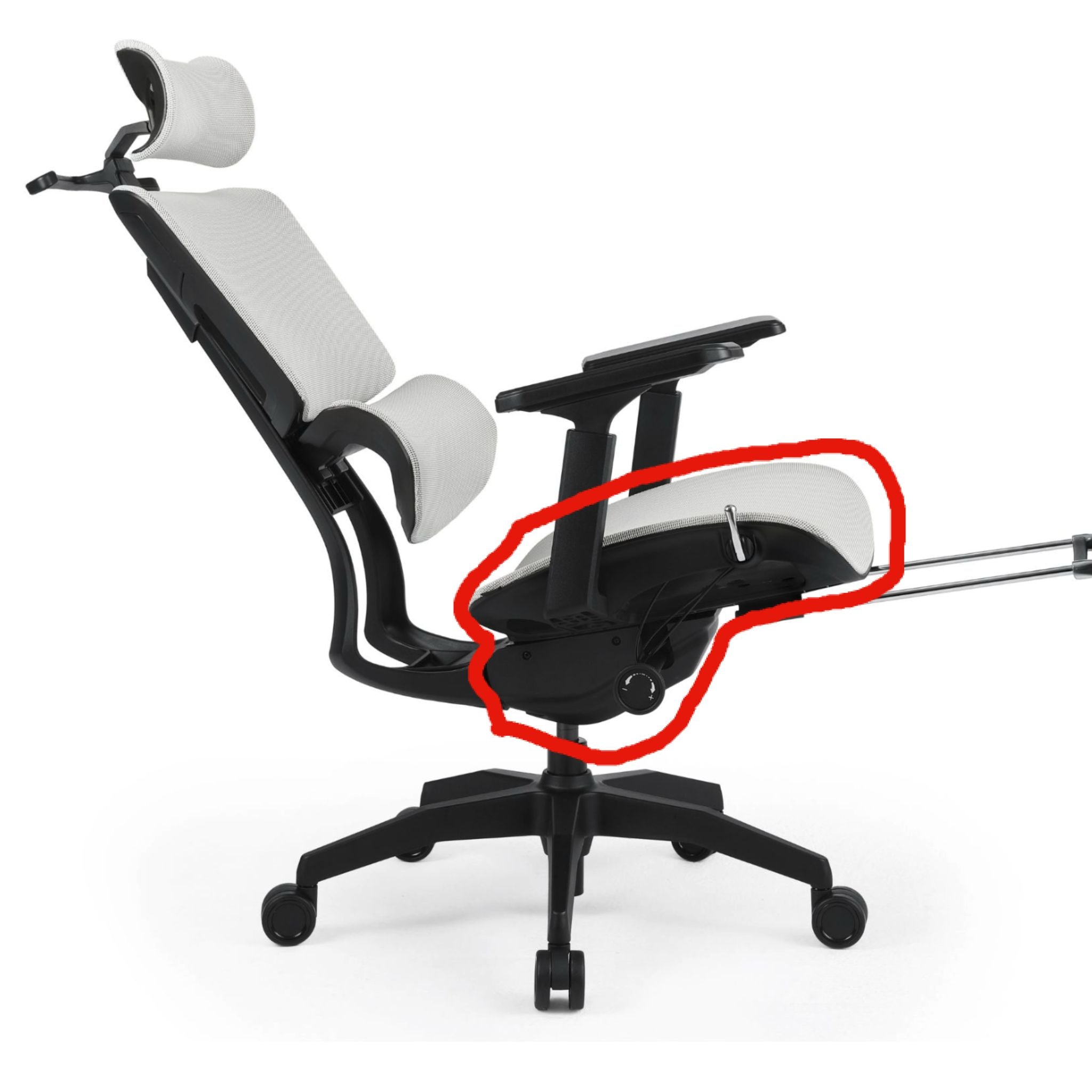 GrowSpica用パーツ 座面 （シャーシ付き）