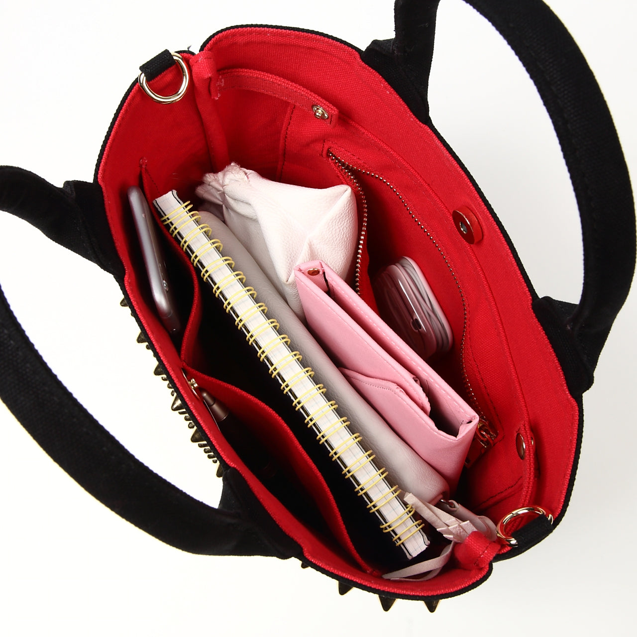 【早い者勝ちアウトレット】エキドナ トゲトゲ スタッズバッグ ハリートート