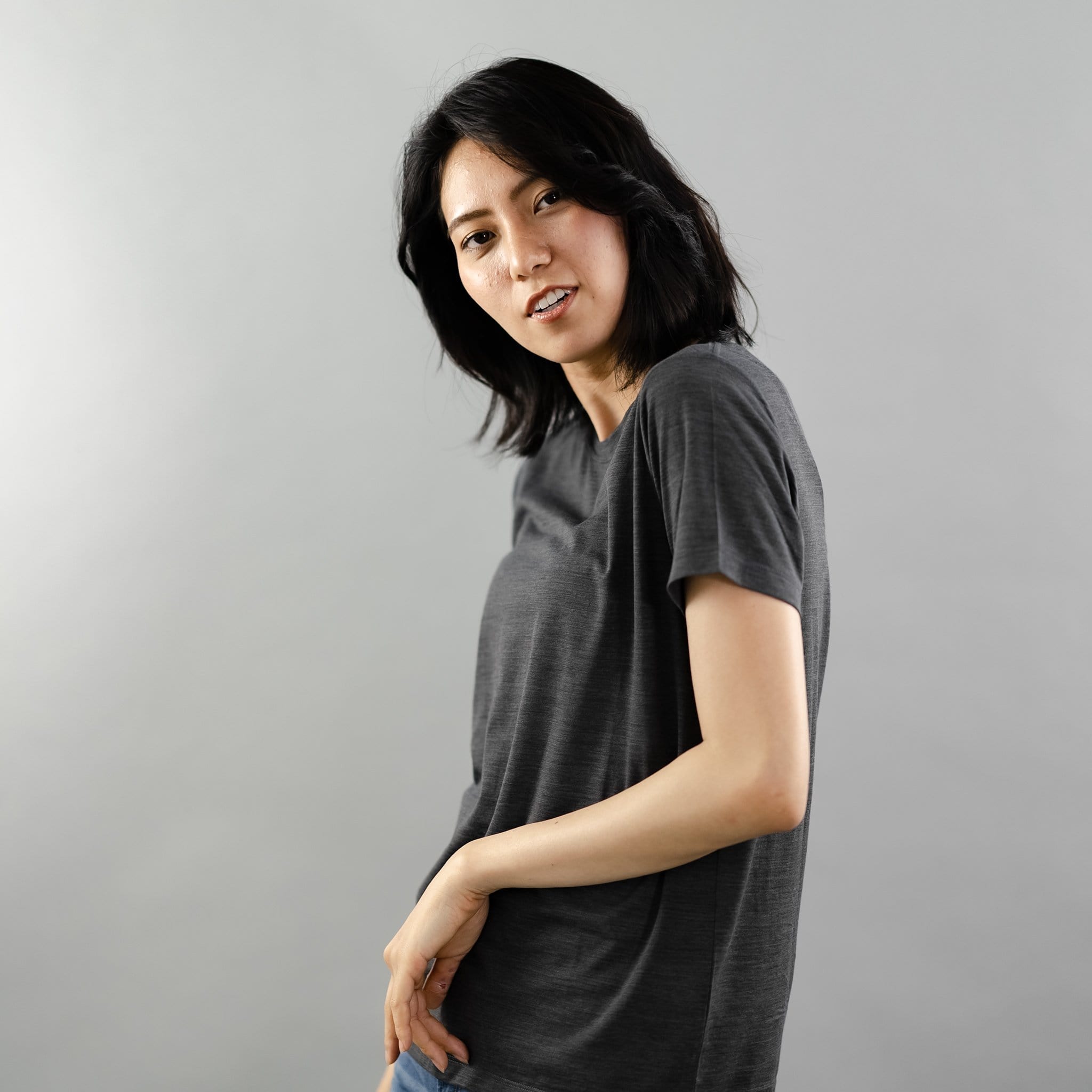 【早い者勝ちアウトレット】B級品、数日着ても臭わないノーベル賞素材Tシャツ「シープブレス」by CosmosWool™【即納】